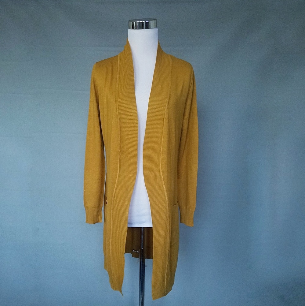 Mustard Cardigan - Picture 2 of 5